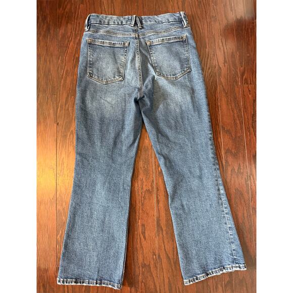 Good American good legs crop mini boot 30 in indigo - Picture 5 of 14